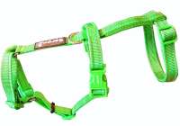 Beste Kattentuigje verstelbaar Safety Harness Pro reflecterend neon groen
